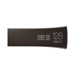 USB drive Samsung BAR Plus, 128GB, USB-A, Titanium Gray