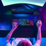 Hama uRage Lethality 350 Speed, Black gaming mousepad