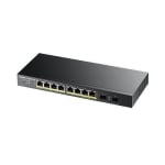 ZYXEL GS1900-10HP, 8 ports switch, managed, Gigabit
