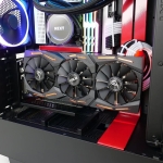 CableMod universal bracket and cable for vertical GPU mount