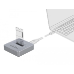 Delock docking station for M.2 NVMe PCIe SSD, USB-C 3.2 Gen 2