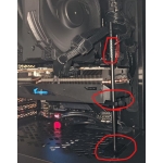 COOLMOON CM-VT192, Aluminium, Silver GPU Holder
