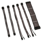 Kolink Core, Gunmetal Custom Cables
