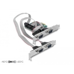 Delock PCIe Card to 4 x Serial RS-232