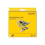 Delock PCIe Card to 4 x Serial RS-232