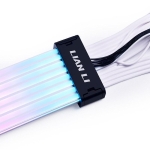 Lian-Li Strimer Plus V2, 16-Pin 12VHPWR to 3x8-Pin for RTX 40 Series, 108 LED
