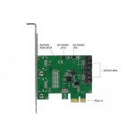 Delock card PCIe x1 to 2 port SATA, RAID