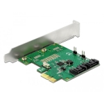 Delock card PCIe x1 to 2 port SATA, RAID