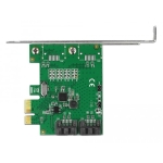 Delock card PCIe x1 to 2 port SATA, RAID