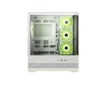 Кутия MSI MAG PANO 110R PZ WHITE, Mid-Tower, ATX/M-ATX/ITX, 4x120mm ARGB Fans included, Mesh Panel, Tempered Glass, White