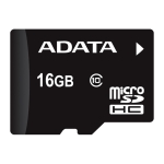 Карта памет 16GB microSDHC, A-Data, Class 10