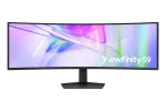 Monitor LED Samsung LS49C950UAUXEN S95UC, 49 inch DQHD Curved 1000R 32:9 (5120x1440) 120Hz VA 120z, 350 cd/㎡, 3000:1, DisplayHDR 400, 5ms, 178/178, 1xDP 2xHDMI, USB Hub 2x5W Speakers, Tilt/HeightAdj,