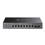 Omada 8-Port 2.5GBASE-T and 2-Port 10GE SFP+ L2+ Managed Switch with 8-Port PoE+