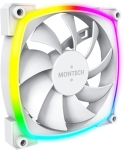 Вентилатор Montech AX120 PWM - Бял