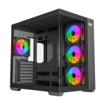 Кутия Redragon Evo ARGB GC-623-PRO, ATX, 4 ARGB fans included